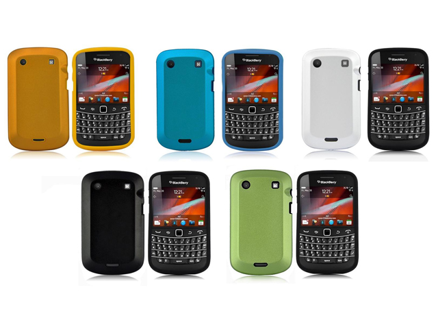 Metal Silicon Case voor Blackberry Bold Touch 9900