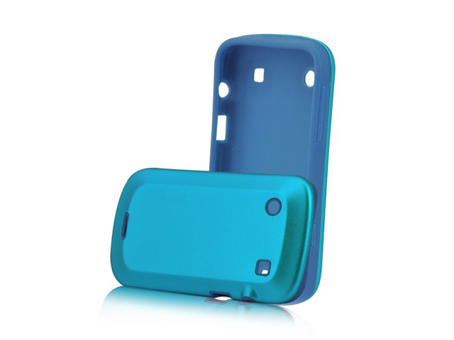 Metal Silicon Case voor Blackberry Bold Touch 9900