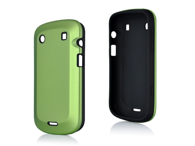 Metal Silicon Case voor Blackberry Bold Touch 9900