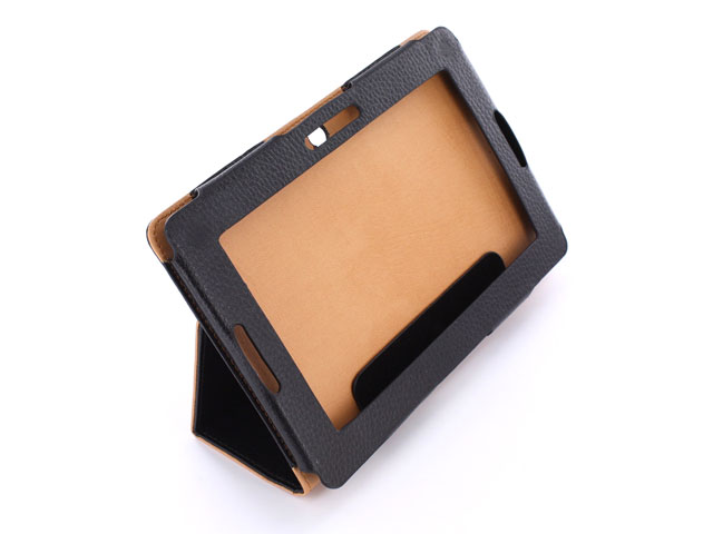 Classic Leather Stand Case voor Blackberry Playbook