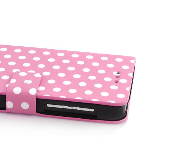 Polka Dot Sideflip Case Hoesje voor Blackberry Z10