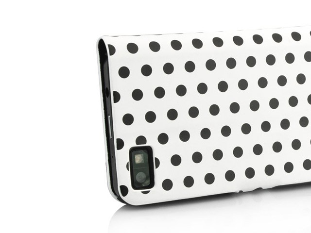 Polka Dot Sideflip Case Hoesje voor Blackberry Z10