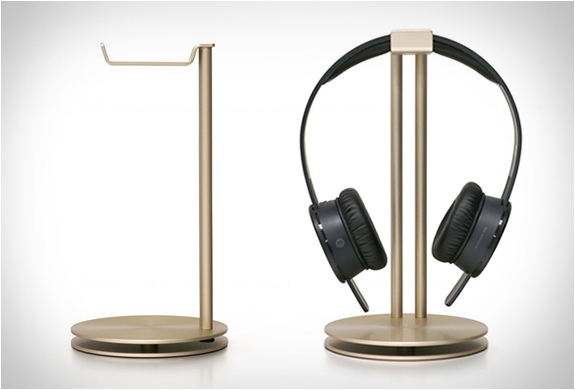 Just Mobile Headstand koptelefoonhouder: nu ook in goud
