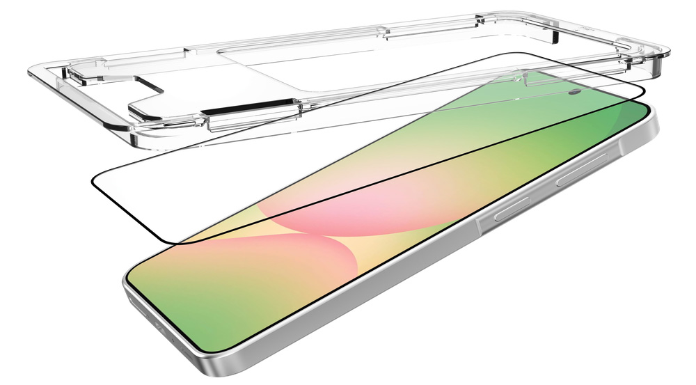 Samsung Galaxy A37 en A57 screen protectors met easy applicator