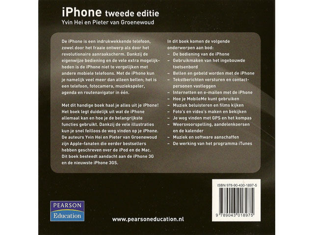 Boek - iPhone – tweede editie - Yvin Hei & Pieter van Groenewoud
