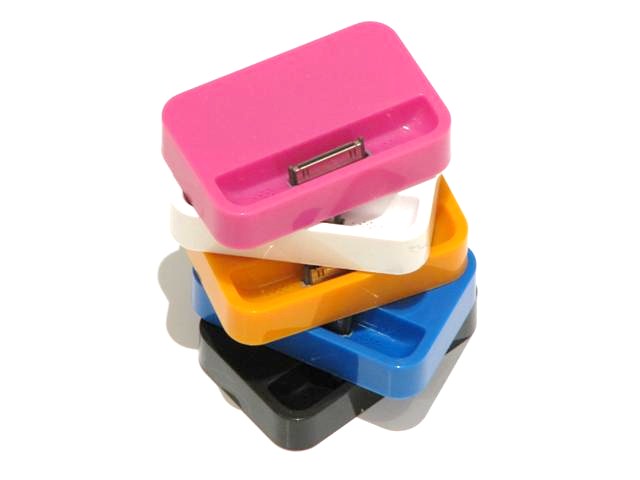 Color Series Dock met Remote voor iPhone 4/4S