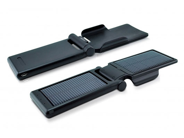 Dexim P-Flip Solar Power Accu & Dock voor iPhone