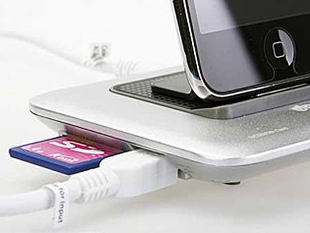Dexim Premium Mhub - iPhone Dock, Kaartlezer & USB-Hub