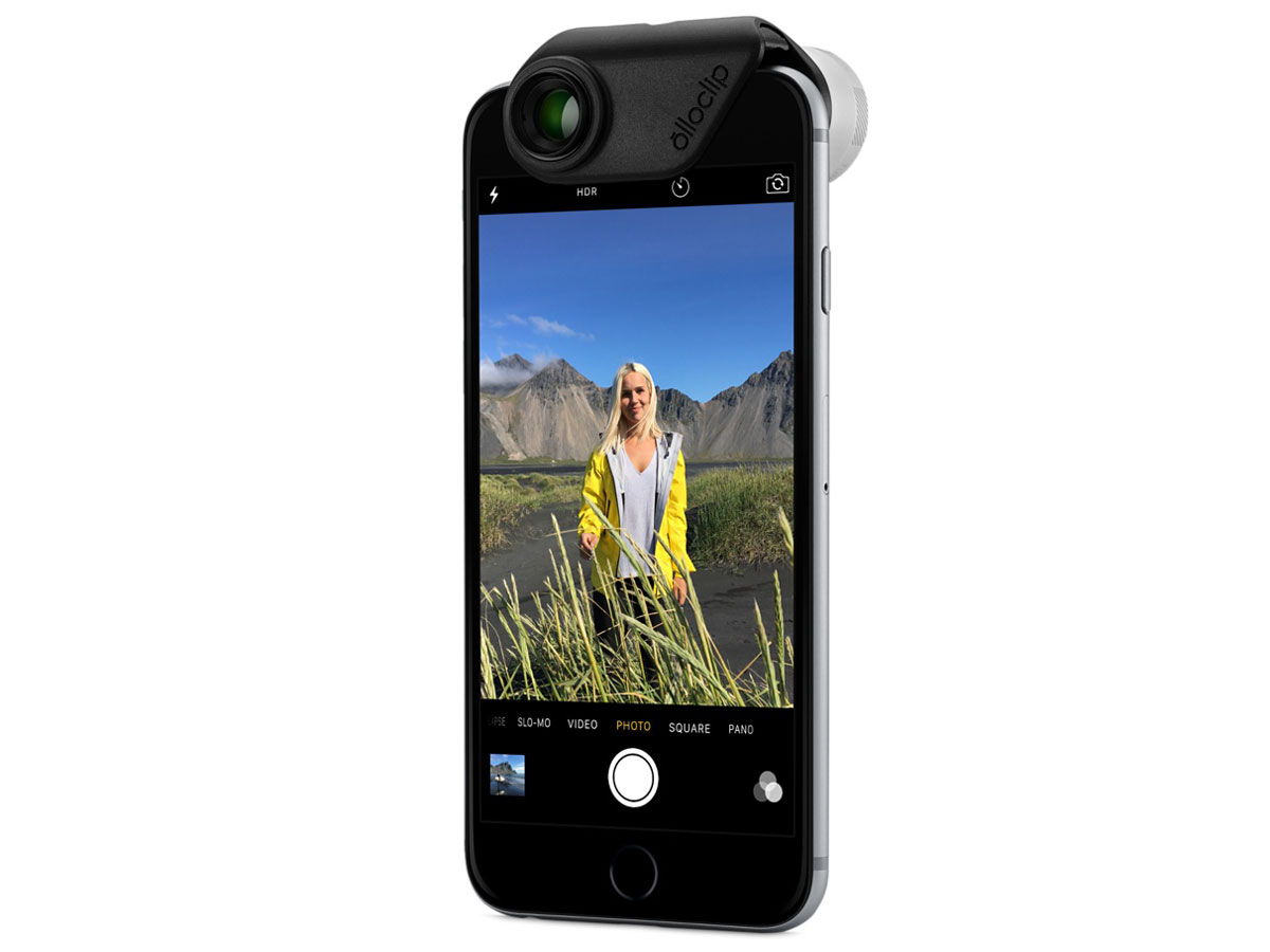 OlloClip 4-in-1 Foto Lens System voor iPhone 6(+)/6s(+)