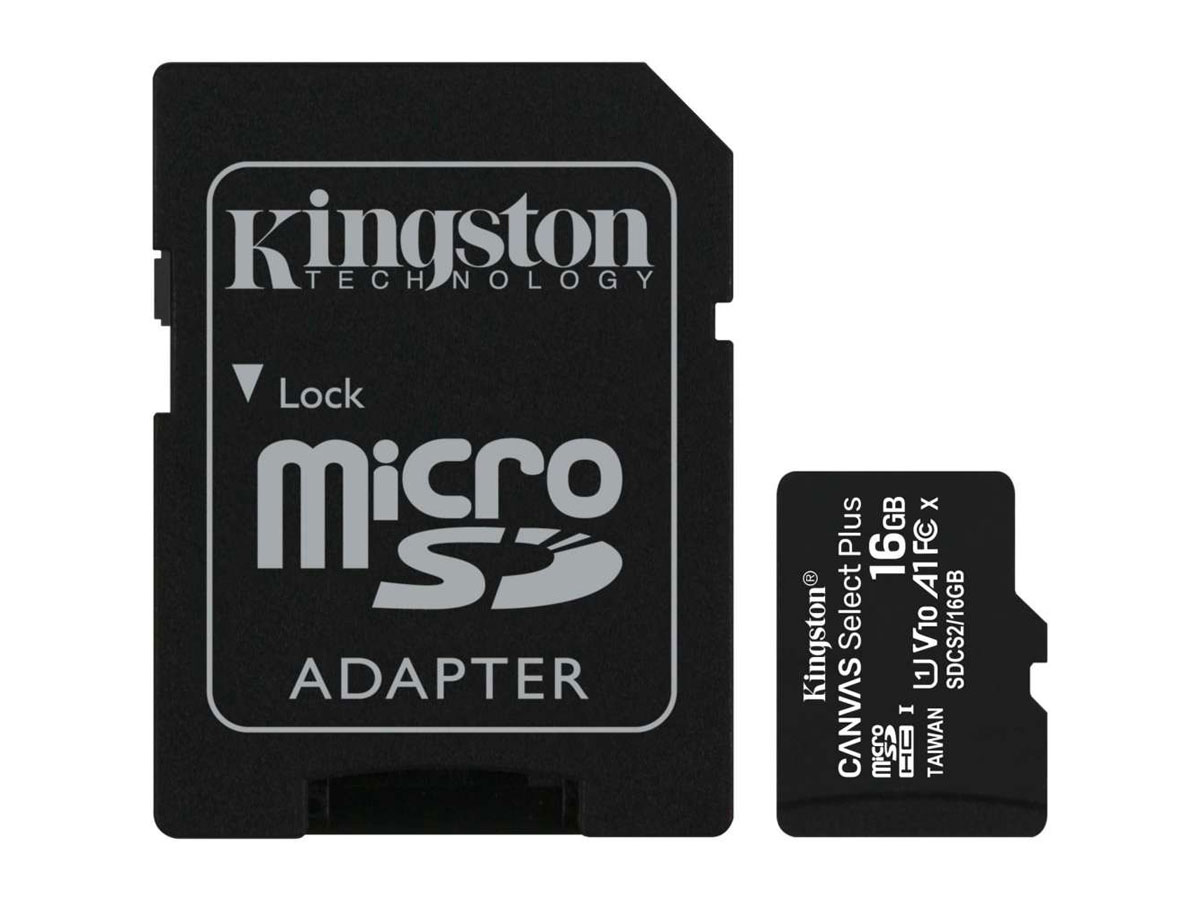 Kingston 16GB Micro-SD Geheugenkaart - Class 10 UHS-I