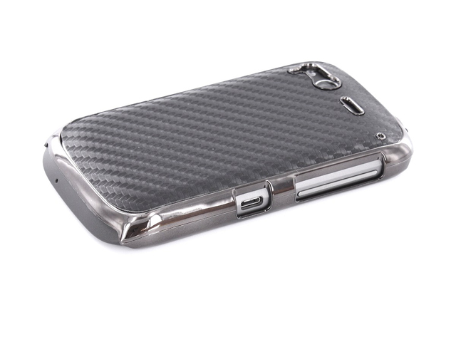 Carbon Deluxe Case Hoes voor HTC Desire S (G12)