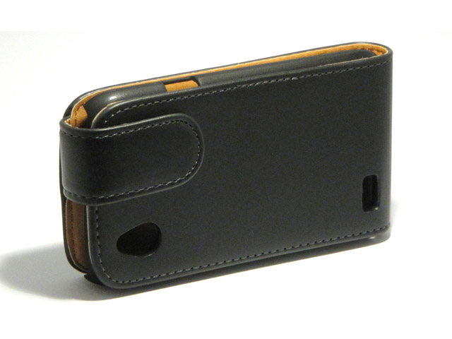 Classic Leather Flip Case voor HTC Desire X