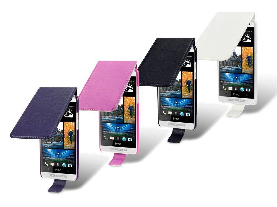 CaseBoutique UltraSlim Topflip Case Hoesje voor HTC One Mini