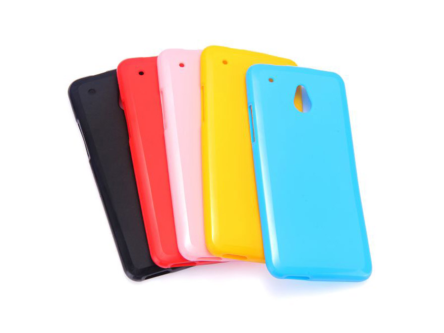 Color Series TPU Soft Case Hoesje voor HTC One Mini