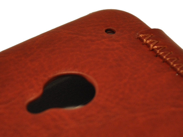 KLD Enland Series UltraSlim Sideflip Case voor HTC One (M7)