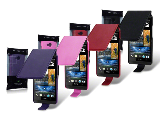 CaseBoutique UltraSlim Topflip Case Hoesje voor HTC One (M7)