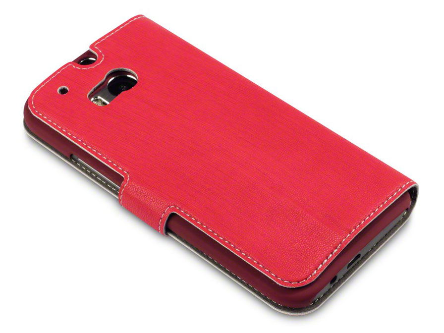 Covert UltraSlim Book Case - Hoesje voor HTC One M8