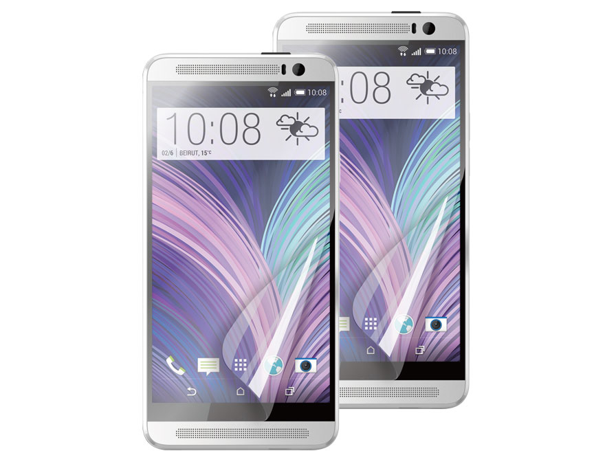 Muvit Screenprotector Glossy 2-pack voor HTC One M8