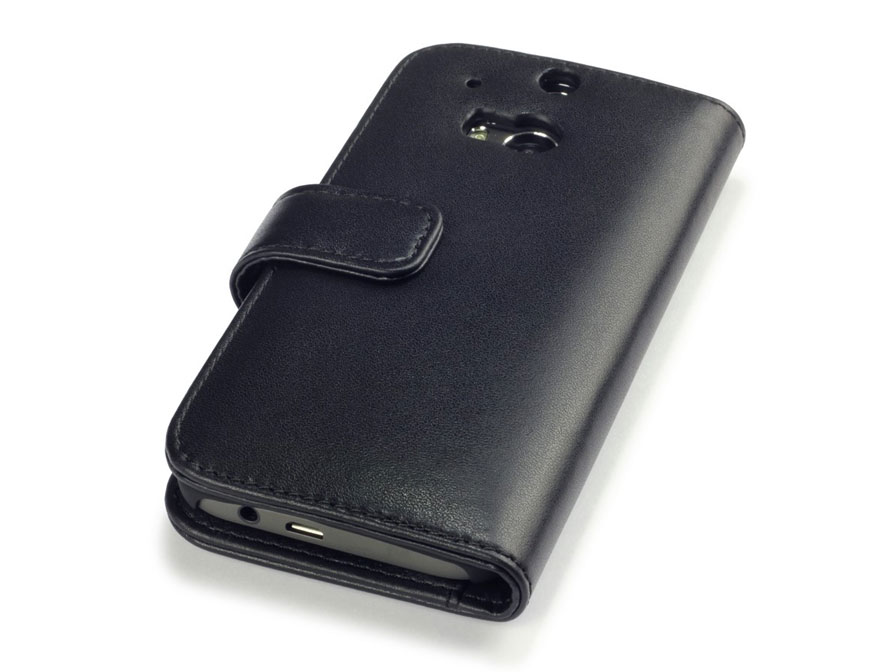 CaseBoutique Leather Wallet Case - Hoesje voor HTC One M8
