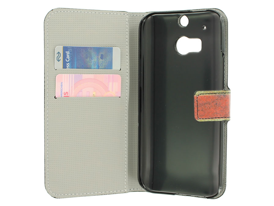Great Brittain Walletcase - HTC One M8 hoesje