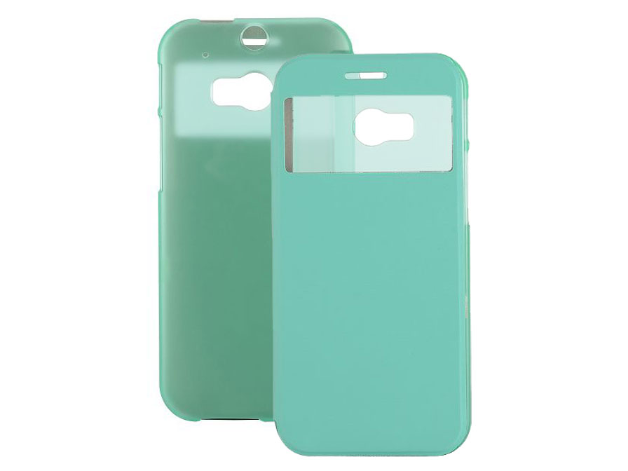 Color View Sideflip Case Hoesje voor HTC One M8