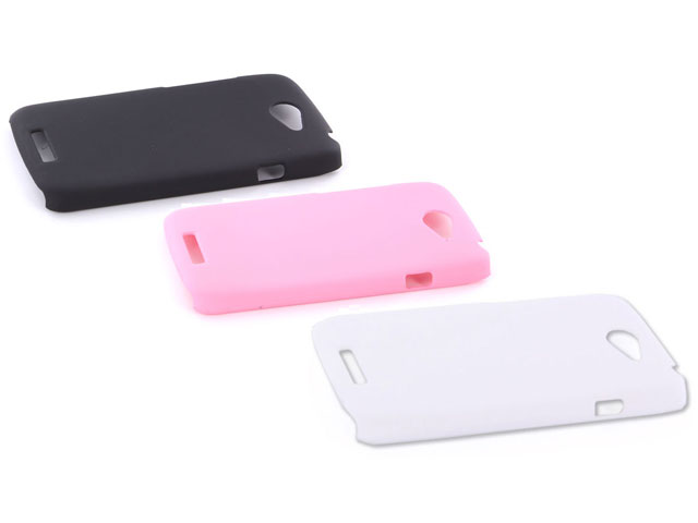 Mobiparts Frosted Hard Case Hoesje voor HTC One S