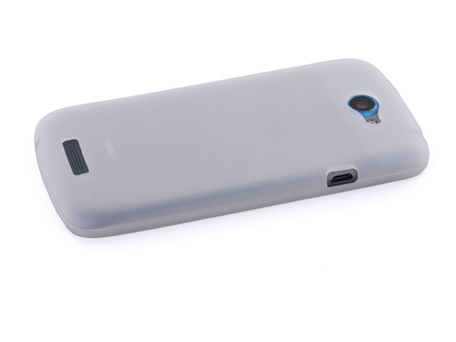 Mobiparts Silicone Skin Case Hoes voor HTC One S