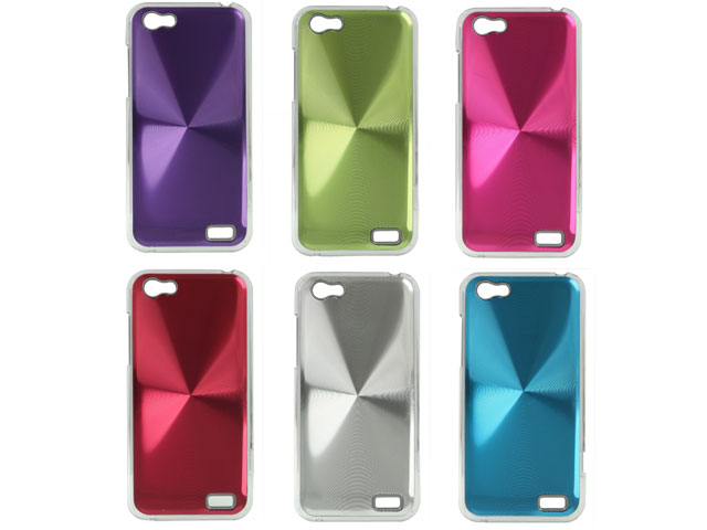 Disc Series Aluminium Case Hoes voor HTC One V