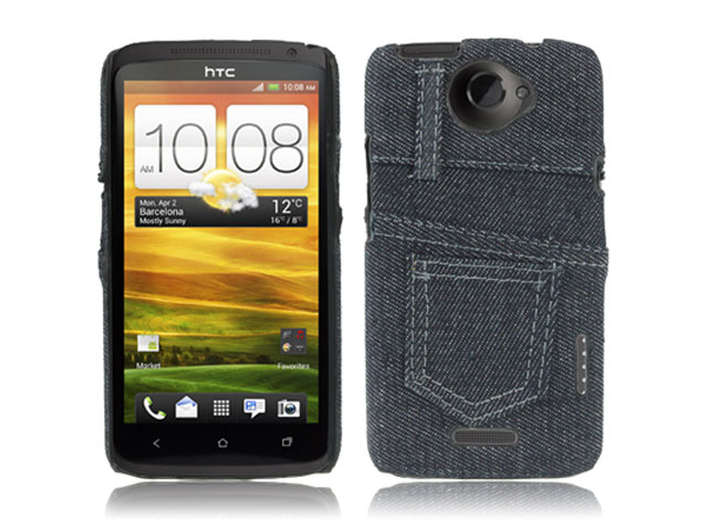 Real Jeans Case Hoes voor HTC One X |