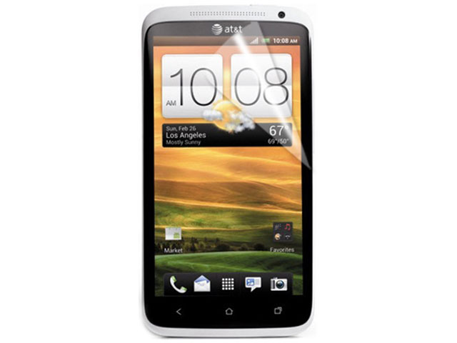 Matte Anti-Fingerprint Screenprotector voor HTC One X