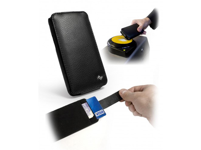 Tuff-Luv In-Genius Leren Case Hoesje HTC Sensation