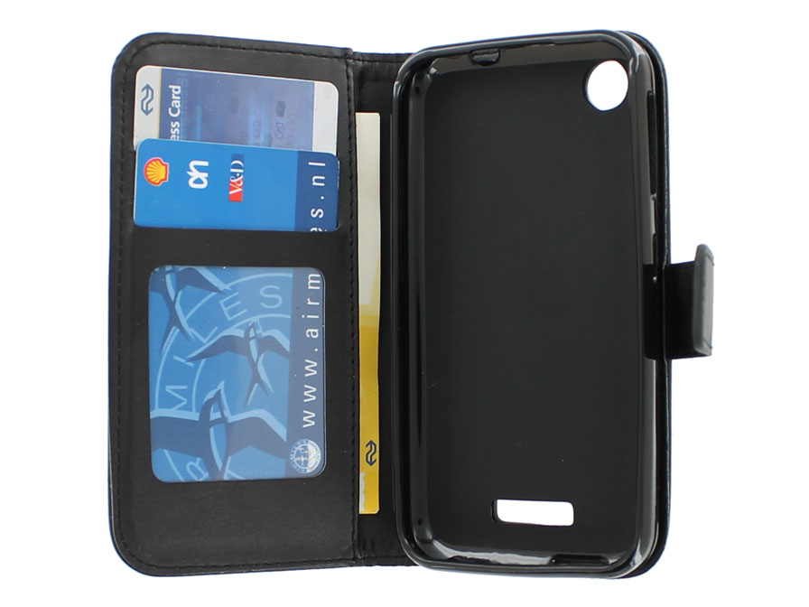 Wallet Book Case Hoesje voor HTC Desire 320