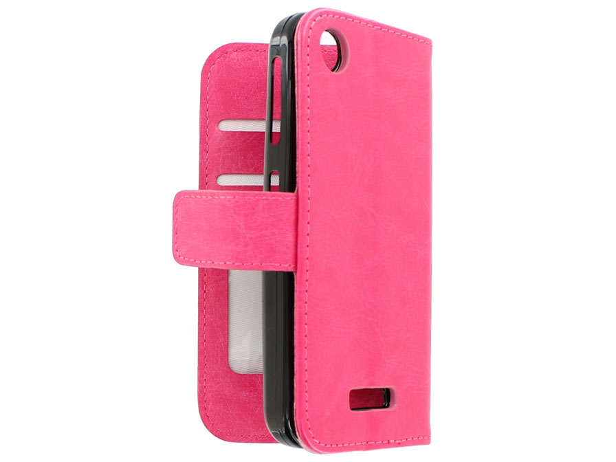 Wallet Book Case Hoesje voor HTC Desire 320