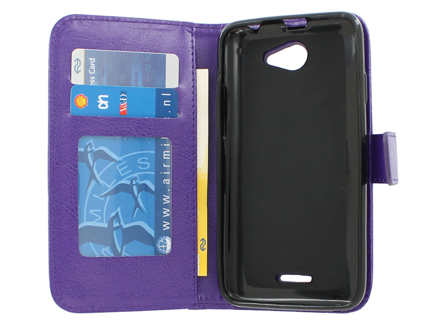 Wallet Book Case Hoesje voor HTC Desire 516
