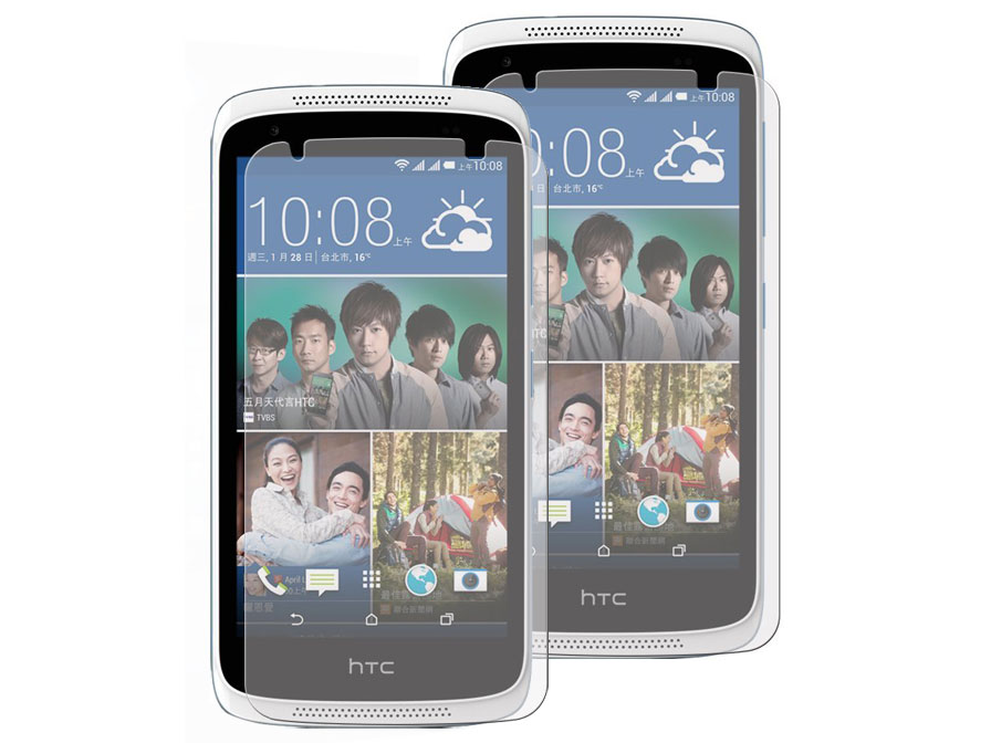 HTC Desire 526 Screenprotector 2-pack