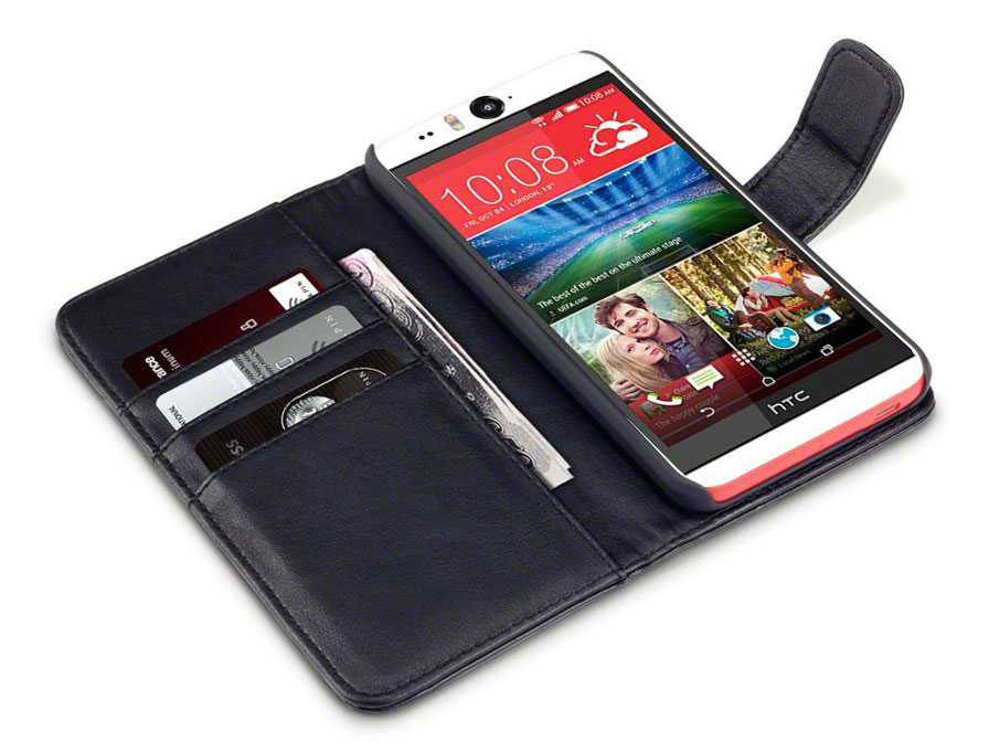 CaseBoutique Leather Wallet Case - HTC Desire Eye hoesje