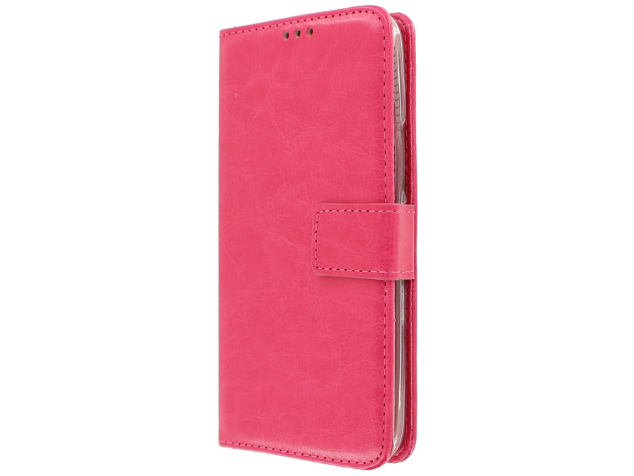 Wallet Bookcase - HTC 10 hoesje (Fuchsia)