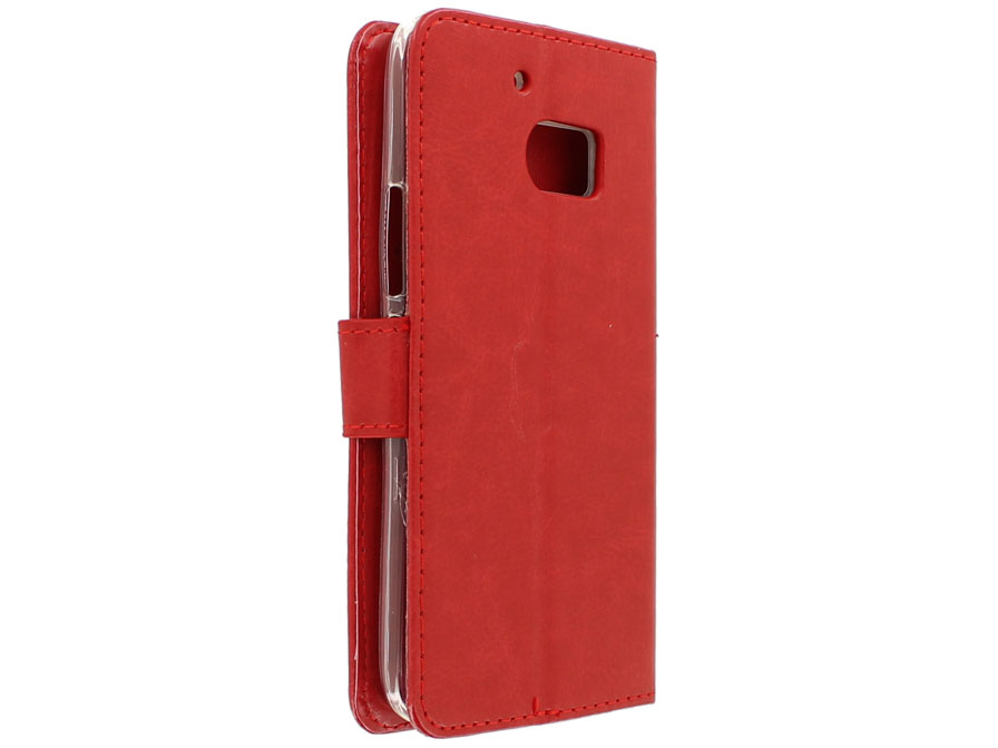 Wallet Bookcase - HTC 10 hoesje (Rood)