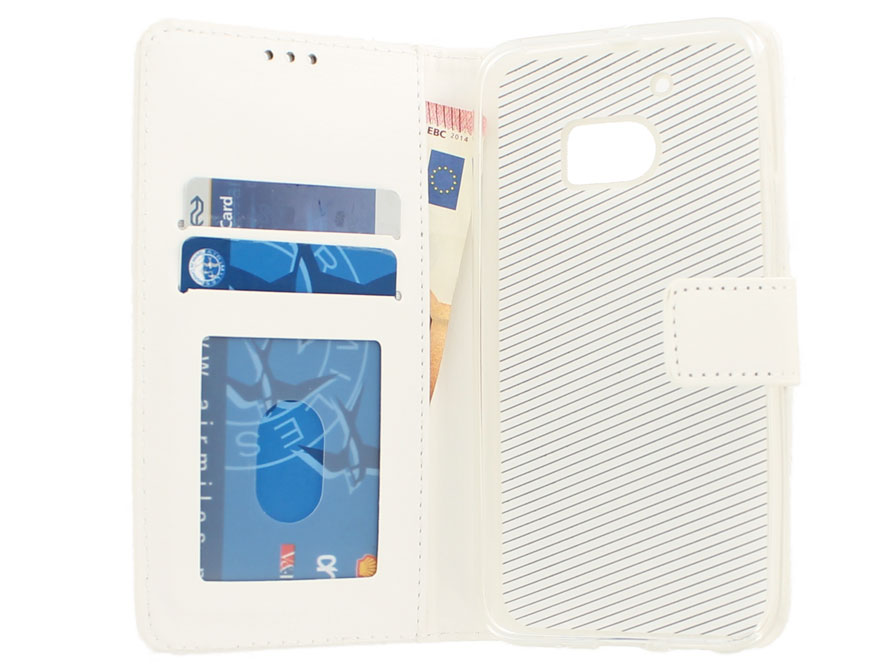 Wallet Bookcase - HTC 10 hoesje (Wit)