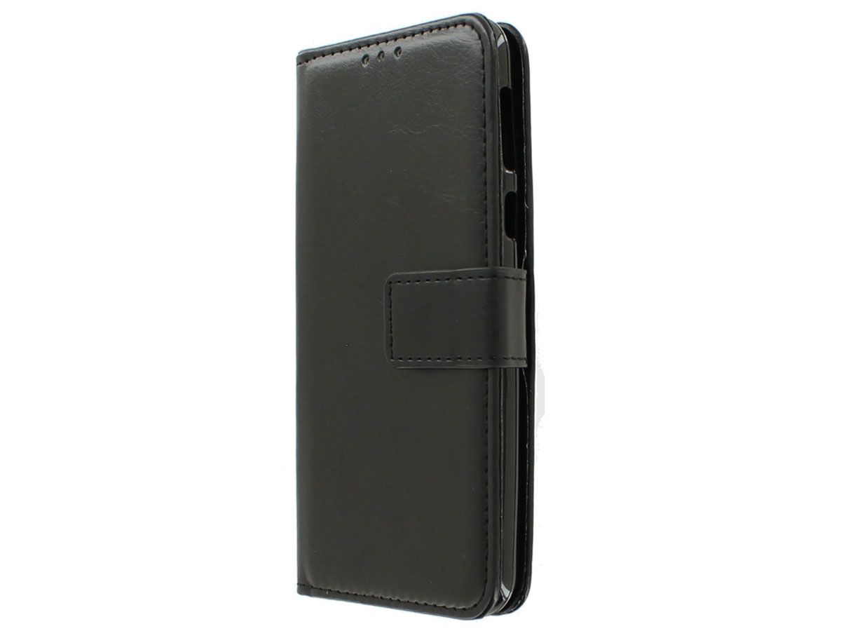 Wallet Bookcase Zwart - HTC U Play hoesje