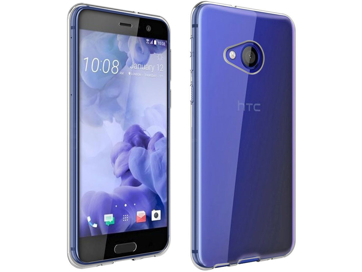 Transparante TPU Case - HTC U Play hoesje