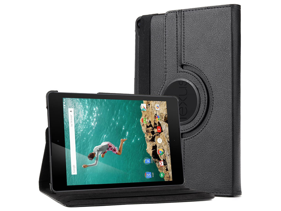 Draaibare Swivel Stand Case - HTC Nexus 9 Hoes