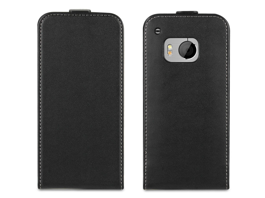 Muvit Slim Elegant Leather Case - Hoesje voor HTC One M9