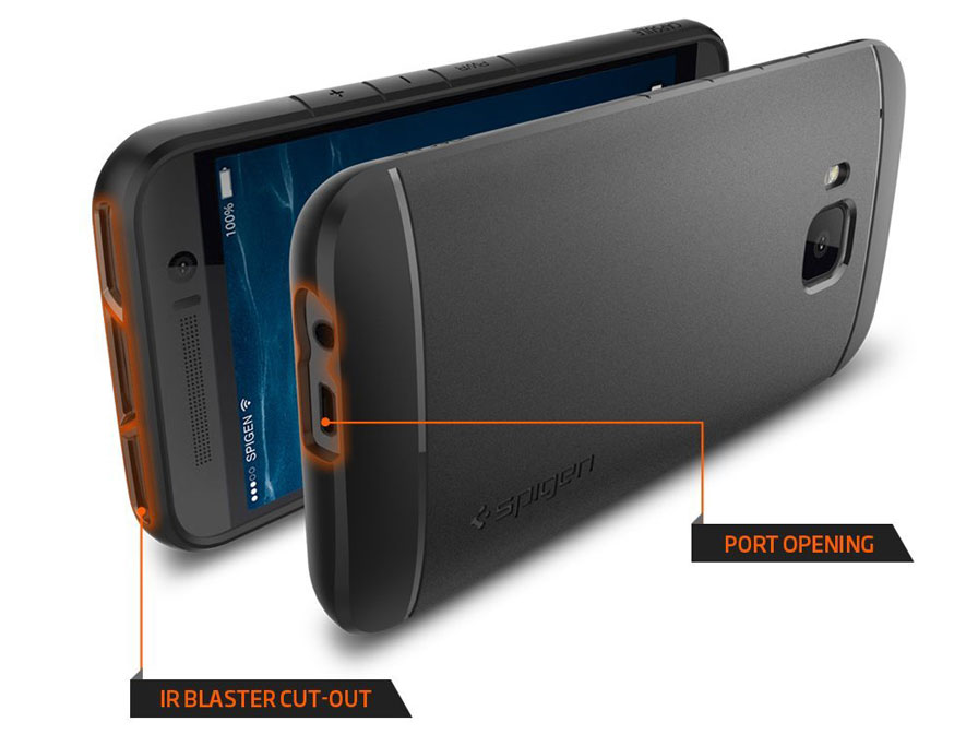 Spigen Capsule TPU Case - Hoesje voor HTC One M9