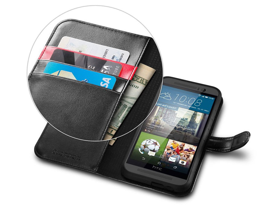 Spigen Wallet S Case - HTC One M9 hoesje