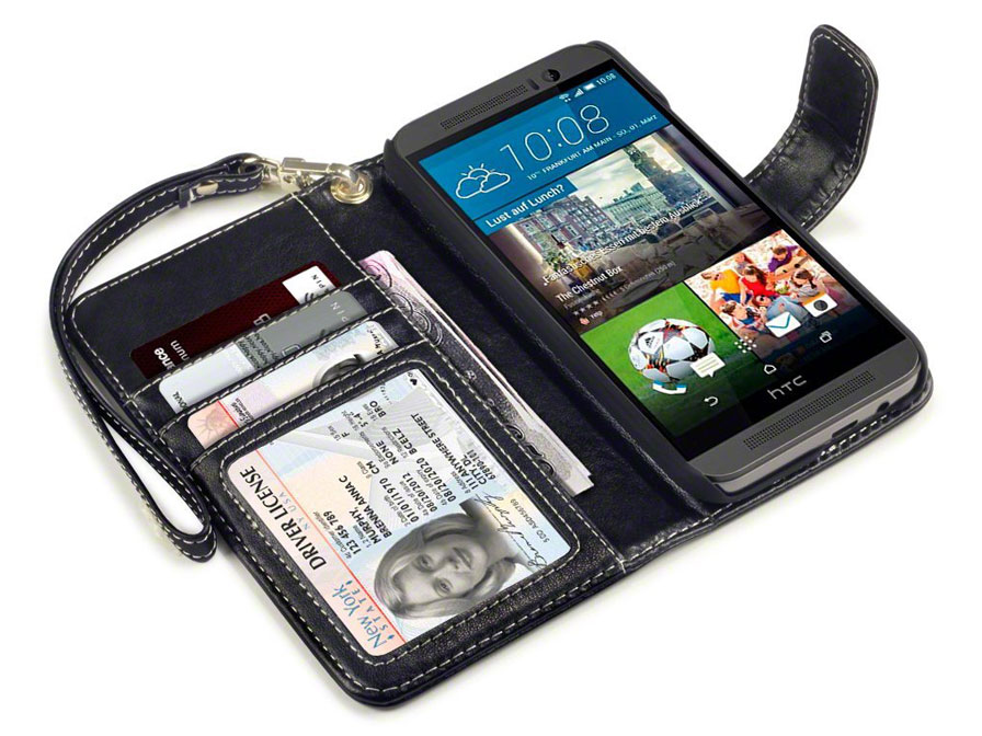 CaseBoutique Gracey Wallet Case - HTC One M9 Hoesje