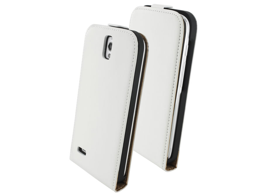 Mobiparts Premium Echt Leren Flip Case voor Huawei Ascend G610