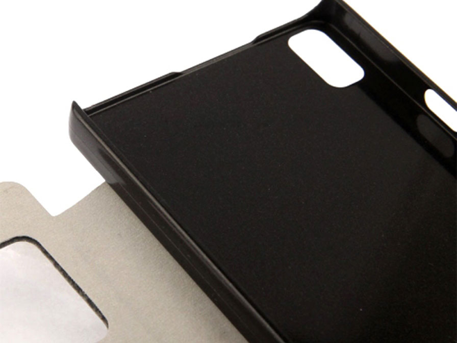 Classic View Sideflip Case Hoesje voor Huawei Ascend P6