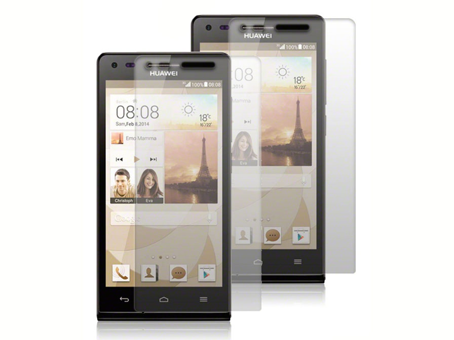 Clear Screenprotector voor Huawei Ascend P7 Mini (2-pack)
