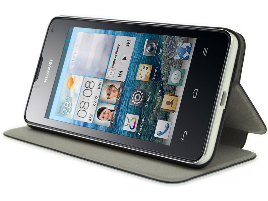 Senator Van God geweer 4-OK Stand Case Hoesje voor Huawei Ascend Y300